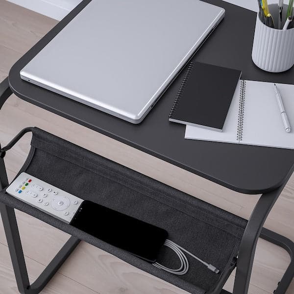 OLSERÖD - Side table, anthracite/dark grey, 53x50 cm - best price from Maltashopper.com 40530917