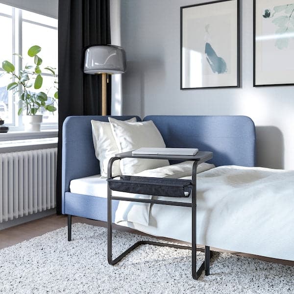 OLSERÖD - Side table, anthracite/dark grey, 53x50 cm - best price from Maltashopper.com 40530917