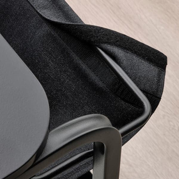OLSERÖD - Side table, anthracite/dark grey, 53x50 cm - best price from Maltashopper.com 40530917