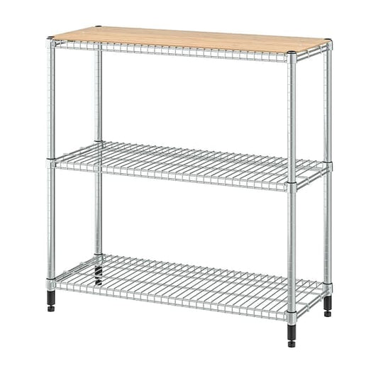 OMAR - 1 section, bamboo, 92x36x94 cm - best price from Maltashopper.com 59401538