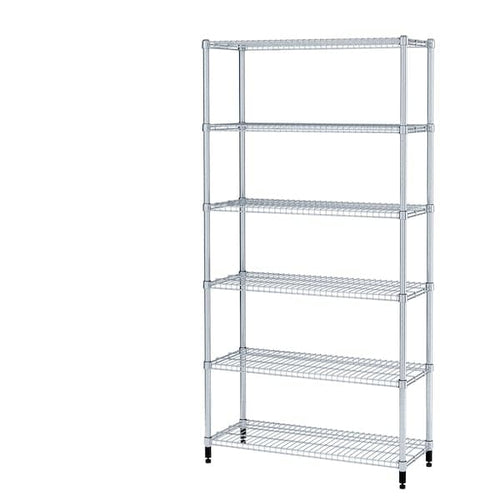 OMAR 1 shelf section, 92x36x181 cm