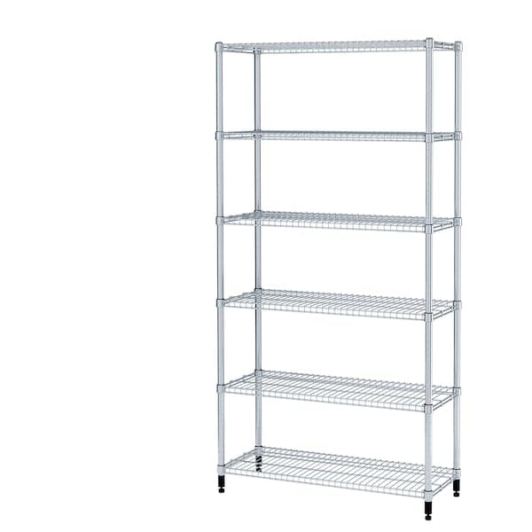 OMAR - 1 shelf section, 92x36x181 cm - best price from Maltashopper.com 69829083