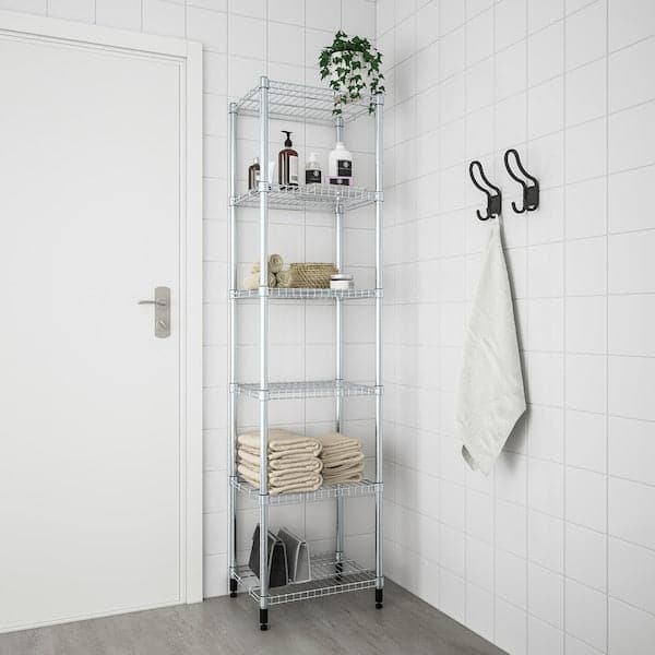 OMAR - 1 shelf section, 46x36x181 cm - best price from Maltashopper.com 19829090