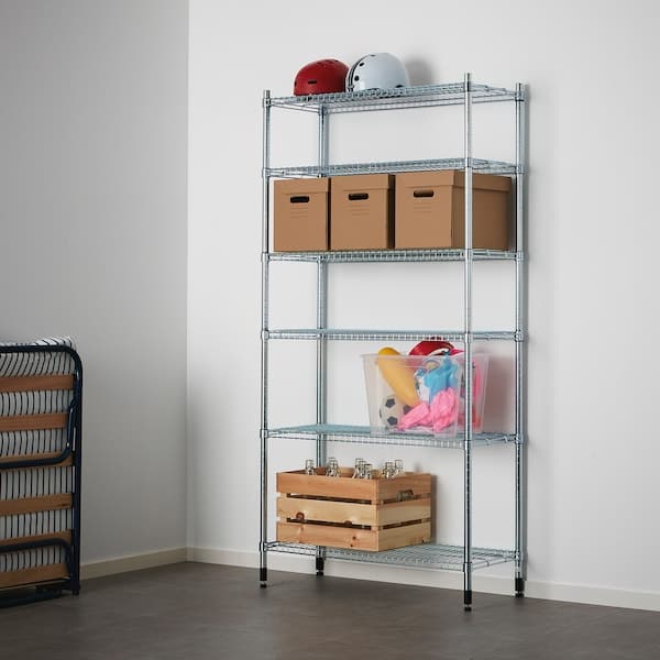 OMAR - 1 shelf section, 92x36x181 cm - best price from Maltashopper.com 69829083