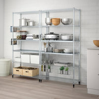 OMAR - 2 shelf sections, 197x36x181 cm - best price from Maltashopper.com 89279051