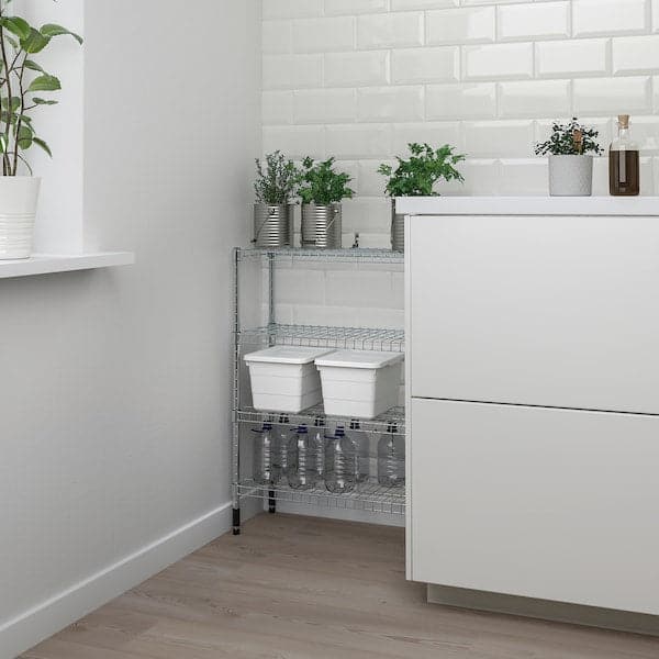 Ikea OMAR - 2 shelf sections, 60x25x77 cm