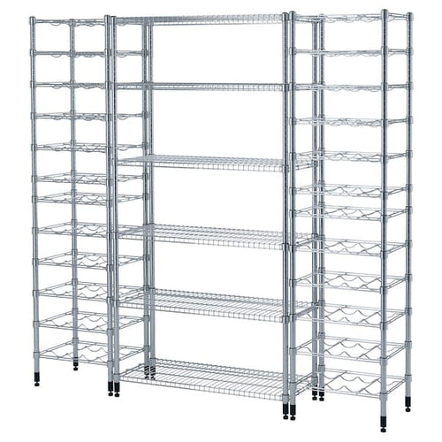 OMAR - 3 shelf sections, 187x36x181 cm