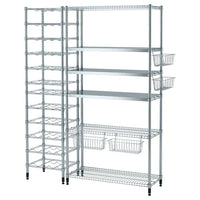 OMAR - 3 shelf sections, 150x36x181 cm - best price from Maltashopper.com 69279047