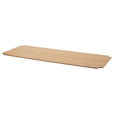 OMAR - Shelf protector, bamboo, 92x36 cm - best price from Maltashopper.com 10487958