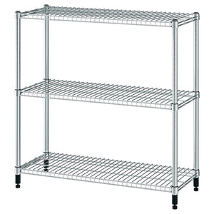 OMAR - Shelving unit, galvanised, 92x36x94 cm - best price from Maltashopper.com 10069763