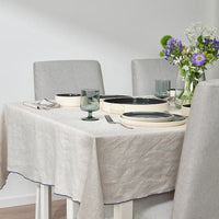 OMBONAD - Tablecloth, natural colour/beige, 150x250 cm - best price from Maltashopper.com 50508911