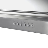 OMNEJD Ceiling extractor hood - stainless steel 90 cm , 90 cm - best price from Maltashopper.com 10521735