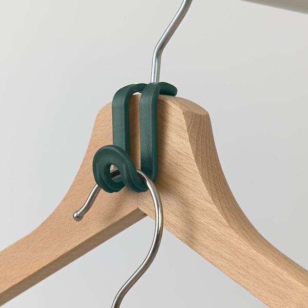 Ikea OMTRENT Connection hook for hangers, green ,