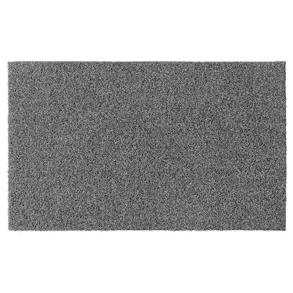 OPLEV - Door mat, in/outdoor grey, 50x80 cm - best price from Maltashopper.com 30308994