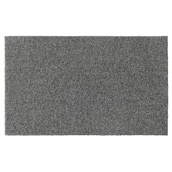 OPLEV - Door mat, in/outdoor grey, 50x80 cm