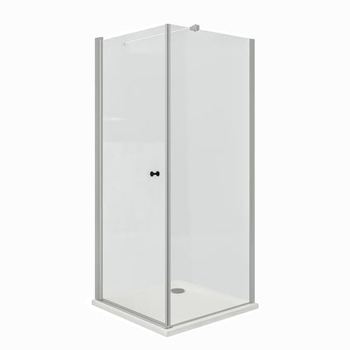 OPPEJEN / FOTINGEN - Corner shower with tray, 90x90x205 cm