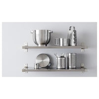 ORDNING - Kitchen utensil rack, stainless steel, 18 cm - best price from Maltashopper.com 30131716