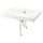 ORRSJÖN - ORRSJÖN Wash-basin with water trap, white, 62x49 cm