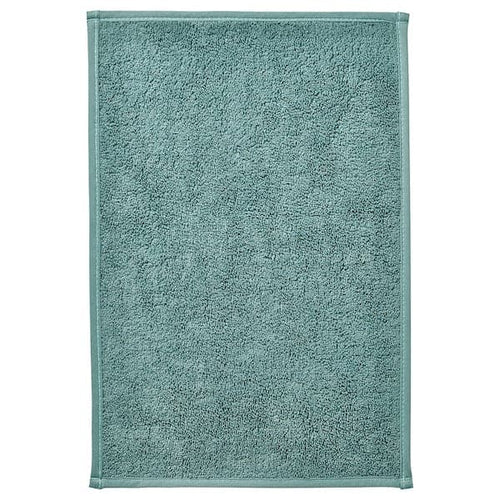 OSBYSJÖN - Bath mat, turquoise, 40x60 cm
