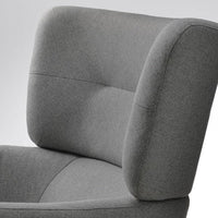 OSKARSHAMN - Armchair, Tibbleby beige/grey , - best price from Maltashopper.com 20523611
