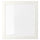 OSTVIK - OSTVIK Glass door, white/clear glass, 60x64 cm