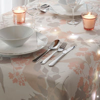 OTYGLAD Tablecloth - grey/beige leaf 145x240 cm - best price from Maltashopper.com 30507837