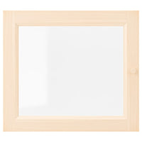 OXBERG - Glass door, birch effect,40x35 cm - best price from Maltashopper.com 60495951