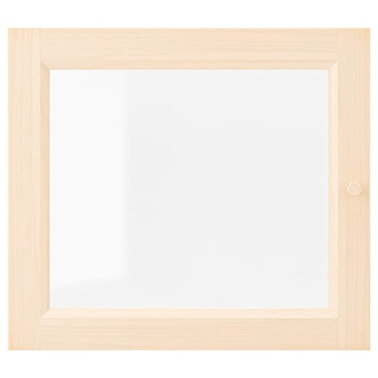Ikea OXBERG - Glass door, birch effect,40x35 cm