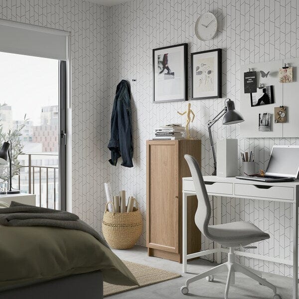 Ikea OXBERG - Door, oak effect, 40x97 cm