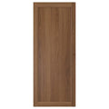 OXBERG door, brown walnut effect, 40x97 cm