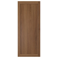 OXBERG - Door, brown walnut effect, 40x97 cm - best price from Maltashopper.com 90508674