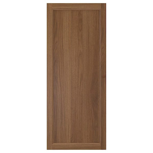 OXBERG door, brown walnut effect, 40x97 cm
