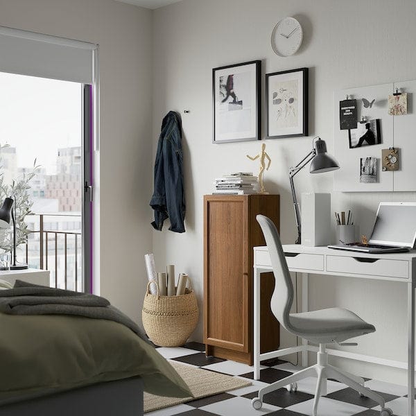 Ikea OXBERG - Door, brown walnut effect, 40x97 cm