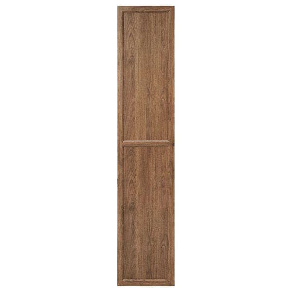 Ikea OXBERG - Door, brown walnut effect, 40x192 cm