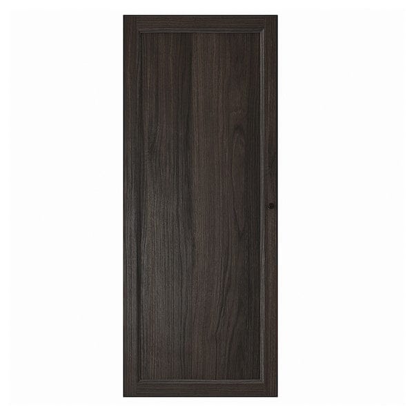 Ikea OXBERG - Door, dark brown oak effect,40x97 cm