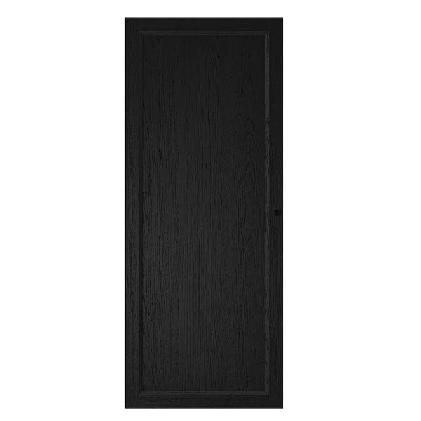 OXBERG - Door, black oak effect, 40x97 cm