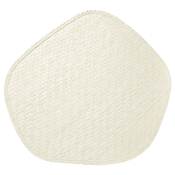 Ikea PADDFISK - Place mat, palm leaf handmade, 37x35 cm