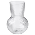 PÅDRAG vase, clear glass, 17 cm