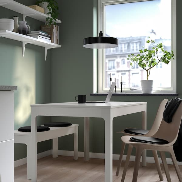 Ikea PÄRLETERNELL - Chair cushion, Grann black, 35 cm ,
