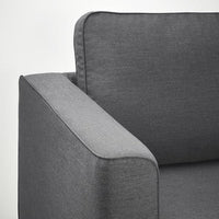 PÄRUP 2-seater sofa - Grey Vissle , - best price from Maltashopper.com 79389173