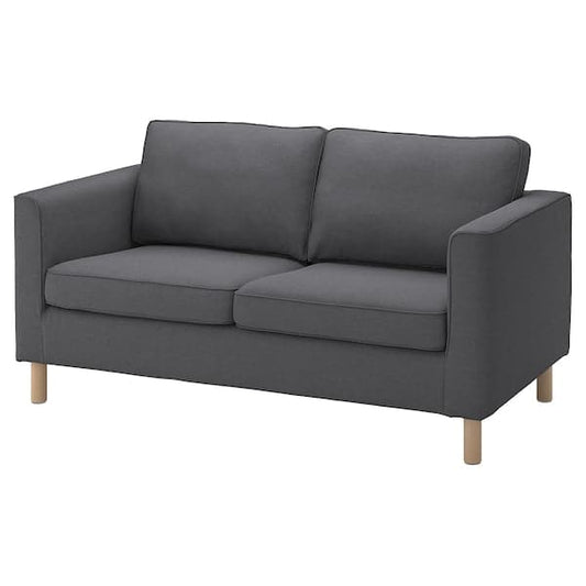 PÄRUP 2-seater sofa - Grey Vissle , - best price from Maltashopper.com 79389173
