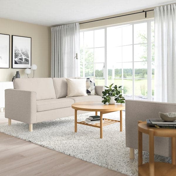 Ikea PÄRUP 3 seater sofa - Gunnared beige ,