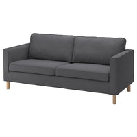 PÄRUP 3 seater sofa - Grey Vissle , - best price from Maltashopper.com 79389465