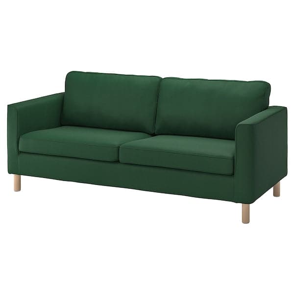 PÄRUP 3 seater sofa - Dark green Vissle , - best price from Maltashopper.com 59389466