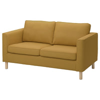 PÄRUP - 2-seater sofa cover, Vissle amber - best price from Maltashopper.com 50567236