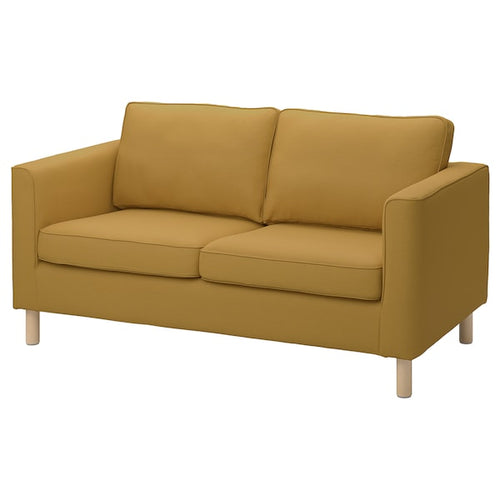 PÄRUP - 2-seater sofa cover, Vissle amber