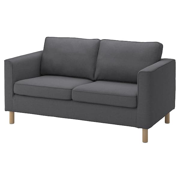 PÄRUP 2-seater sofa lining - Grey Vissle , - best price from Maltashopper.com 80493791