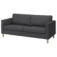PÄRUP 3-seater sofa lining - Gunnared dark grey , - best price from Maltashopper.com 40493825