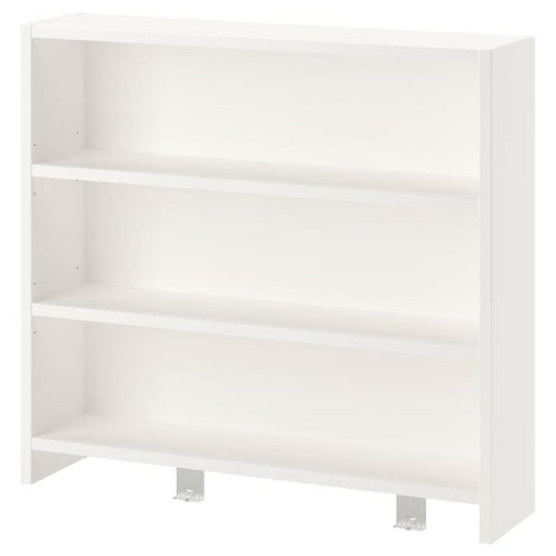 PÅHL - Desk top shelf, white, 64x60 cm