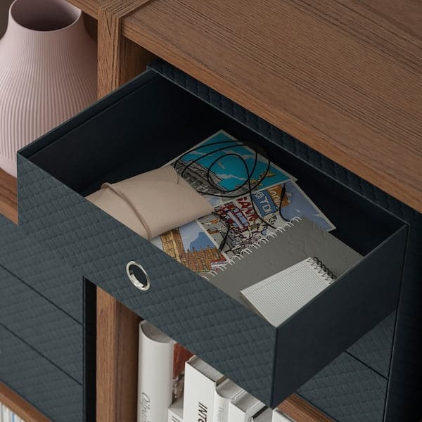 PALLRA - Mini chest with 3 drawers, black, 33x26 cm - best price from Maltashopper.com 10468163